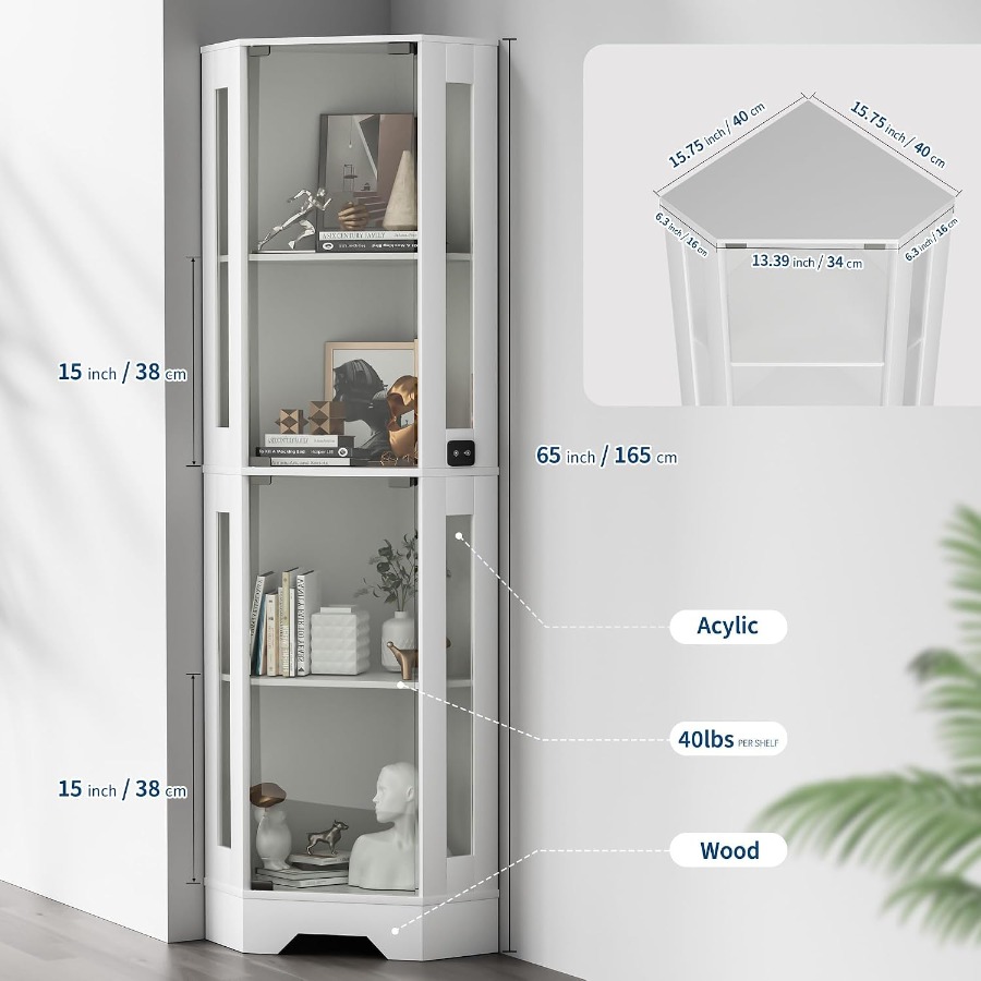 Narożna witryna do salonu, wyk – Lighting recenzja i cena