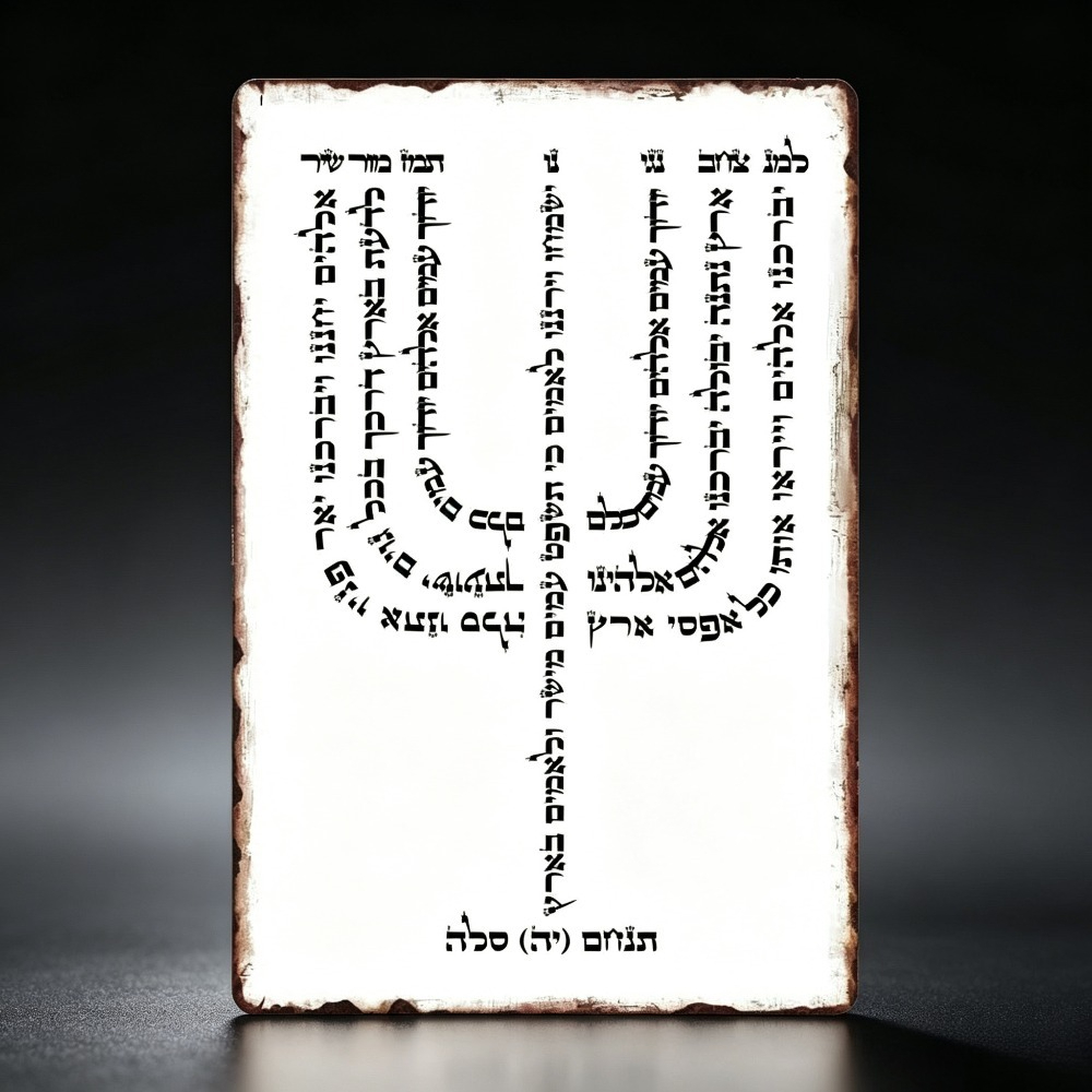 CIFBUY Vintage Hebrajski YHVH  – Home Decor recenzja i cena