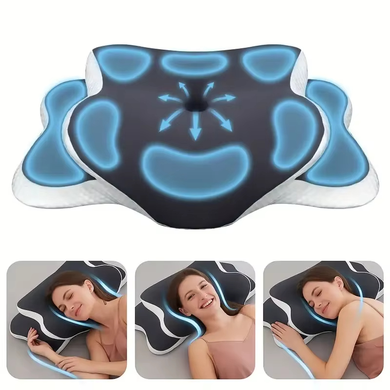 Poduszki z pianki memory w ksz – Memory Foam Orthopedic Pillow Neck Pain recenzja i cena